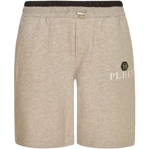 Trousers Grey , male, Sizes: L - Philipp Plein - Modalova