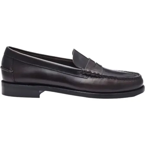 Waterproof Penny Loafers in Dark , male, Sizes: 9 UK, 8 1/2 UK, 9 1/2 UK, 7 UK, 8 UK, 10 1/2 UK - Sebago - Modalova