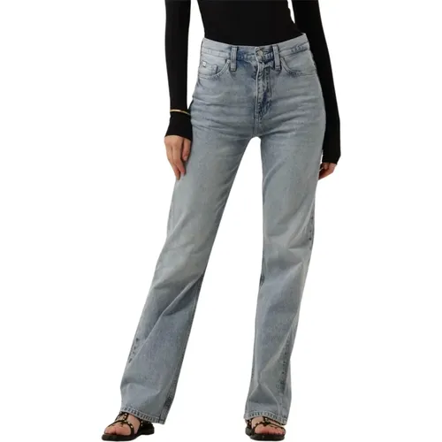 Authentische Bootcut Jeans , Damen, Größe: W30 L32 - Calvin Klein - Modalova