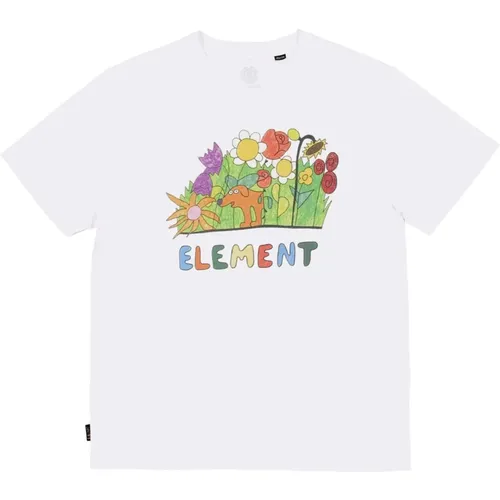 Lctxe Sniffing The Flowers T-shirt , Herren, Größe: XL - Element - Modalova