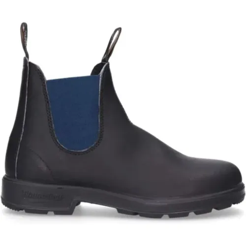 Blk-Navy Flache Schuhe für stilvolle Männer , Herren, Größe: 43 1/2 EU - Blundstone - Modalova