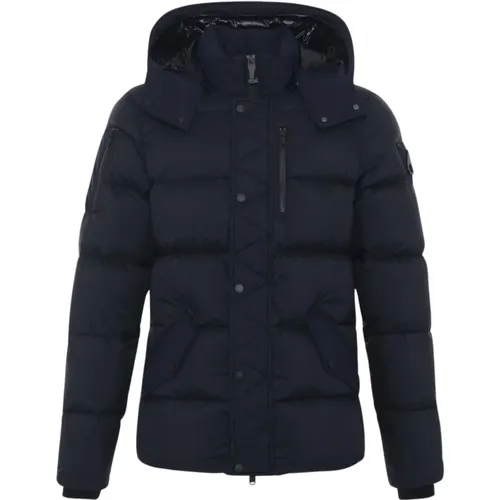 Everest Puffer Jacket Navy , male, Sizes: 2XL, L, S, M, XL - Moose Knuckles - Modalova