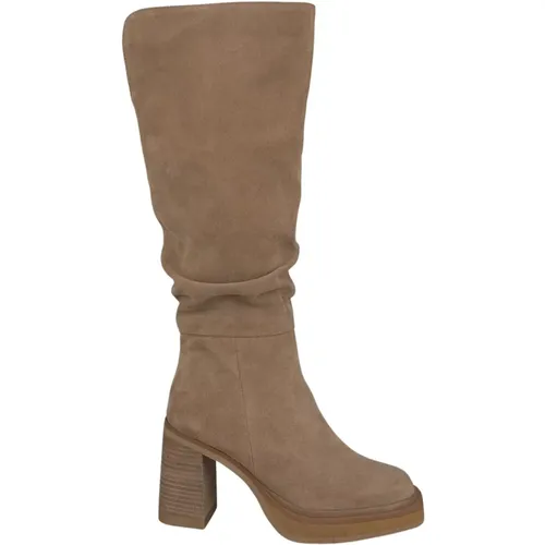 High Boots , female, Sizes: 5 UK, 6 UK, 7 UK, 4 UK, 9 UK - Alma en Pena - Modalova