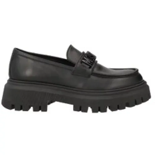 Logo Lettering Loafers mit Chunky Sole - Moschino - Modalova