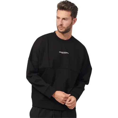 Hooded Sweatshirt with Logo , male, Sizes: XL - Armani Exchange - Modalova