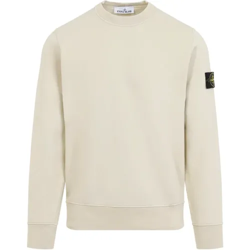 Weiße Sweatshirt Aw24 , Herren, Größe: M - Stone Island - Modalova