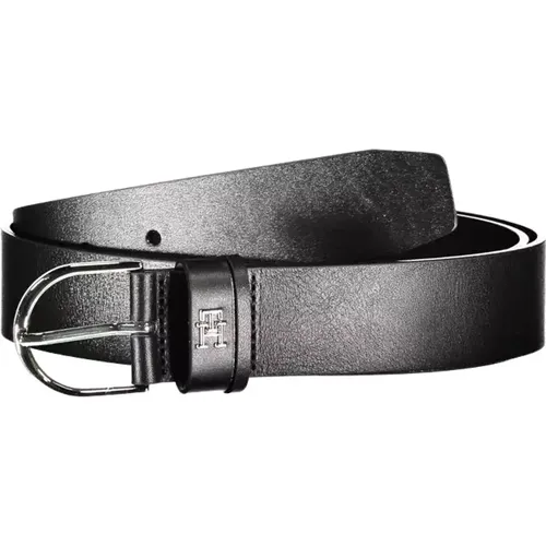 Leather Belt , male, Sizes: 85 CM - Tommy Hilfiger - Modalova