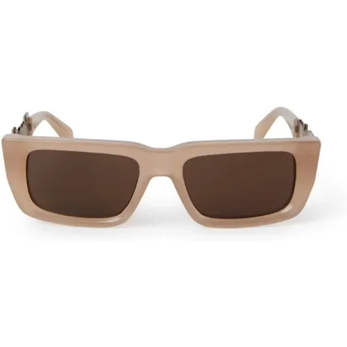 Milford Sunglasses , unisex, Sizes: 54 MM - Palm Angels - Modalova