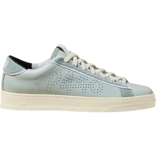 Perforated Logo Leather Sneakers , female, Sizes: 3 UK - P448 - Modalova