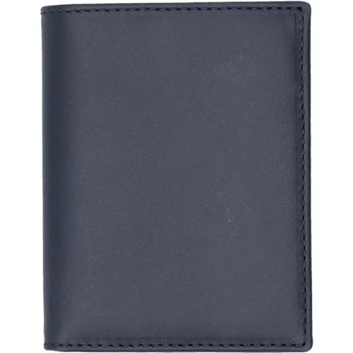 Classic Leather Cardholder Wallet Navy , unisex, Sizes: ONE SIZE - Comme des Garçons - Modalova