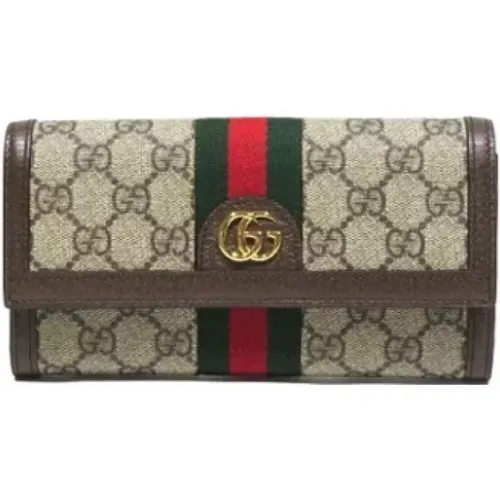 Pre-owned Plastic wallets , female, Sizes: ONE SIZE - Gucci Vintage - Modalova