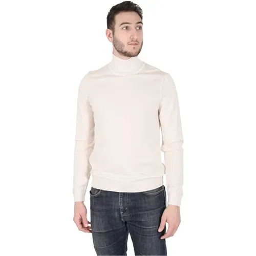 Wool Mens Sweater , male, Sizes: XS, L, 2XL - Hugo Boss - Modalova