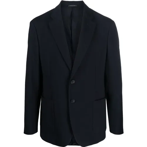 Blazer , male, Sizes: M, 2XL, 3XL, L, XL - Giorgio Armani - Modalova