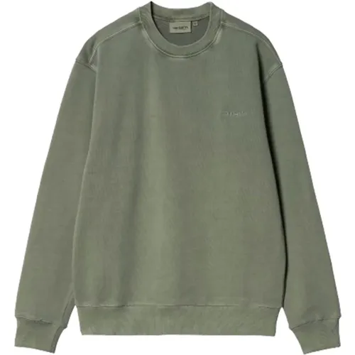 Script Sweatshirt , male, Sizes: XL, L, S - Carhartt WIP - Modalova