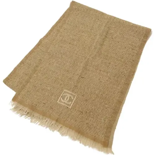 Pre-owned Cashmere scarves , female, Sizes: ONE SIZE - Chanel Vintage - Modalova