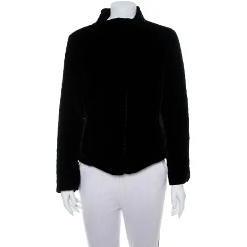 Pre-owned Velvet outerwear , female, Sizes: L - Armani Pre-owned - Modalova