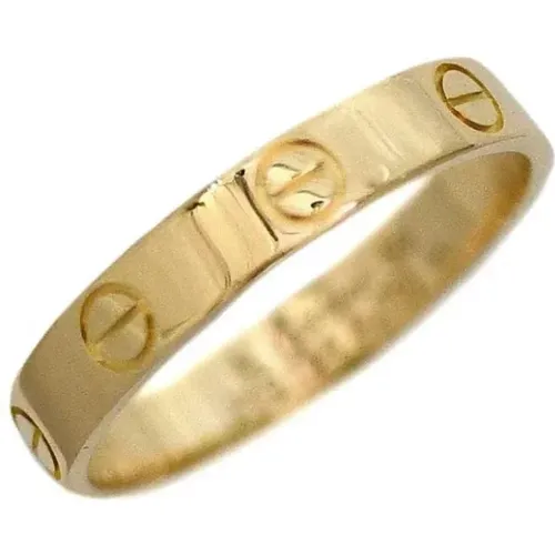 Pre-owned Gold rings , female, Sizes: ONE SIZE - Cartier Vintage - Modalova