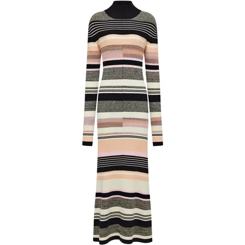 Multicolour Striped Dress , female, Sizes: S, M - joseph - Modalova