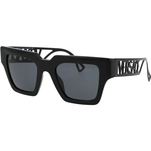 Stylish Sunglasses with Model 0Ve4431 , female, Sizes: 50 MM - Versace - Modalova