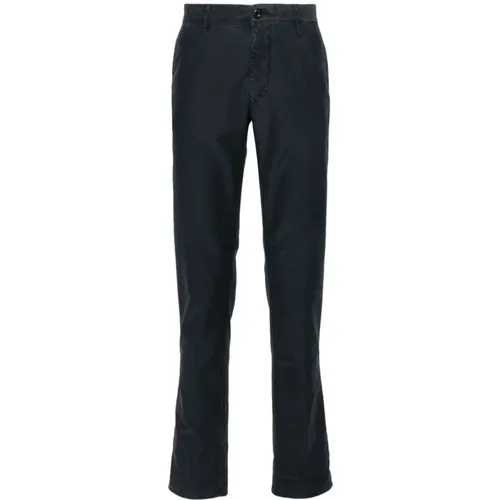 Schwarz Weiße Jeans Herbst Winter 24 , Herren, Größe: W32 - Incotex - Modalova