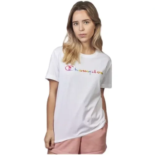 Leichtes Baumwoll-T-Shirt für Frauen - Champion - Modalova