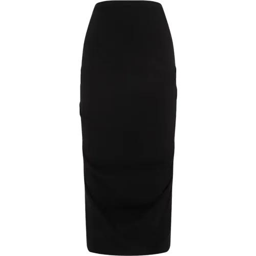 Wool Midi Skirt , female, Sizes: M, S, XS - Dries Van Noten - Modalova