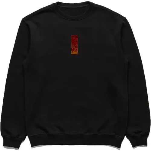 Embroidered Crew Sweatshirt , male, Sizes: XL, L, M, S - Maharishi - Modalova