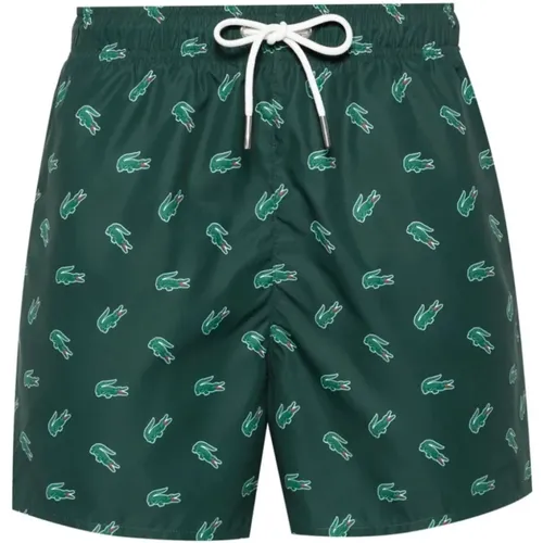 Beachwear,Grüne Meer Kleidung Badebekleidung Logo Rücken - Lacoste - Modalova
