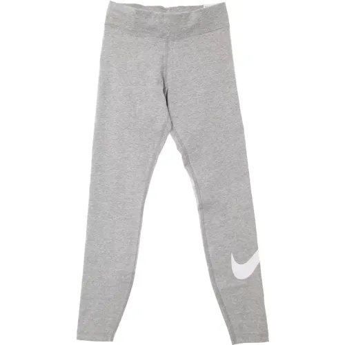 Essential Legging with Printed Swoosh Logo , female, Sizes: L, S, M, 2XS, XS - Nike - Modalova