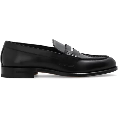 Lederloafers , Herren, Größe: 41 EU - Dsquared2 - Modalova