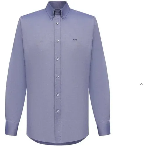 Long sleeve shirt in oxford cotton , male, Sizes: L, M, 4XL - PAUL & SHARK - Modalova
