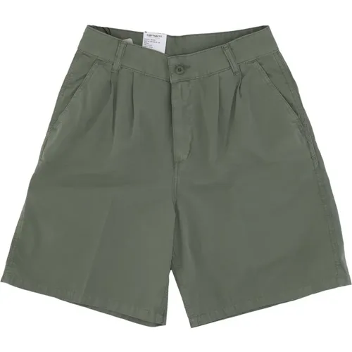 Grüne Garment Gefärbte Kurze Hose - Carhartt WIP - Modalova