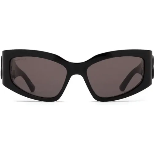Schwarze Sonnenbrille Bb0321S 001,Stilvolle Sonnenbrille Bb0321S 001 - Balenciaga - Modalova