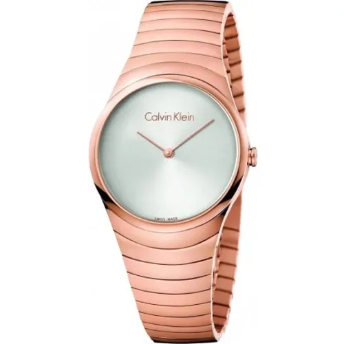 Whirl Quartz Watch - Rose Gold Tone , female, Sizes: ONE SIZE - Calvin Klein - Modalova