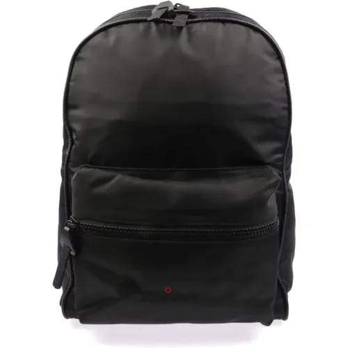 Casual Zipper Backpack , male, Sizes: ONE SIZE - Kiton - Modalova
