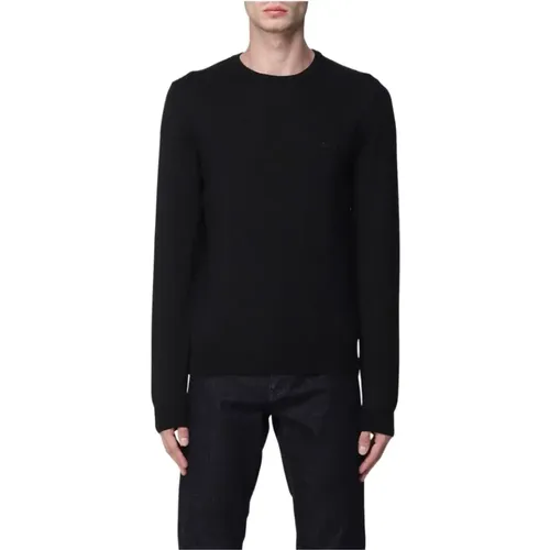 Klassischer Pullover , Herren, Größe: M - Hugo Boss - Modalova