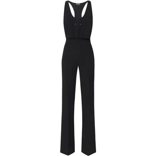 Elegant Jumpsuit , female, Sizes: L, XL, S - Elisabetta Franchi - Modalova