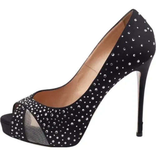 Pre-owned Mesh heels , female, Sizes: 4 1/2 UK - Valentino Vintage - Modalova