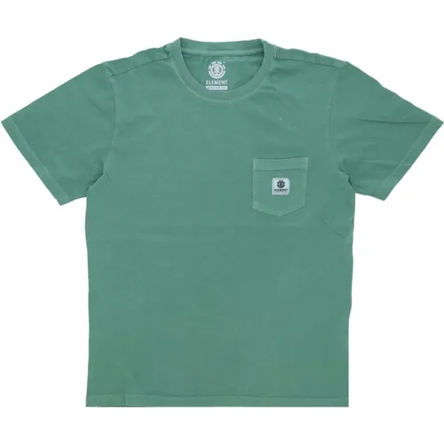 Grünes Taschen T-Shirt - Streetwear Stil - Element - Modalova