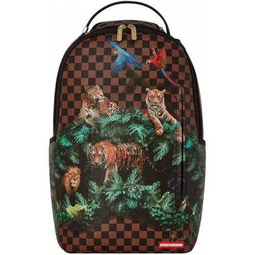 Stylischer Zaini Rucksack , Herren, Größe: ONE Size - SPRAYGROUND - Modalova