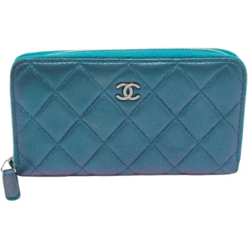 Pre-owned Leather wallets , female, Sizes: ONE SIZE - Chanel Vintage - Modalova