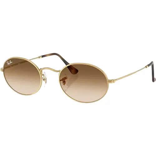 Oval Sunglasses with Brown Gradient Lenses , unisex, Sizes: 54 MM - Ray-Ban - Modalova