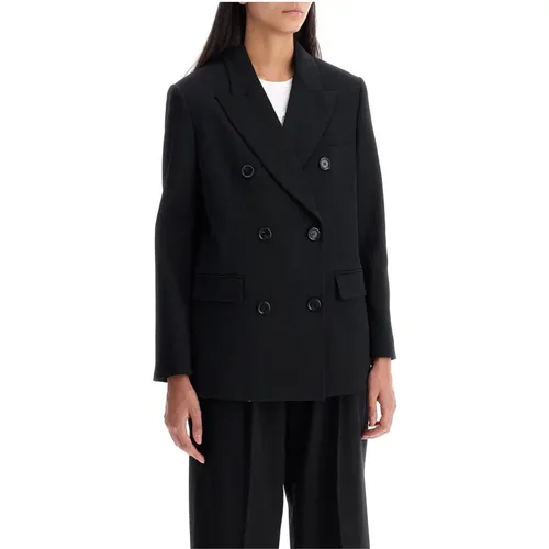 Doppelreihiger Wollblazer , Damen, Größe: XS - pinko - Modalova