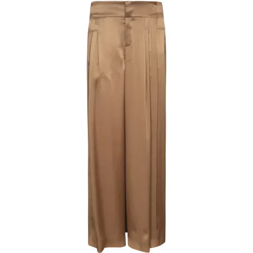 Women's Clothing Trousers Ss24 , female, Sizes: XS, M, S - alberta ferretti - Modalova
