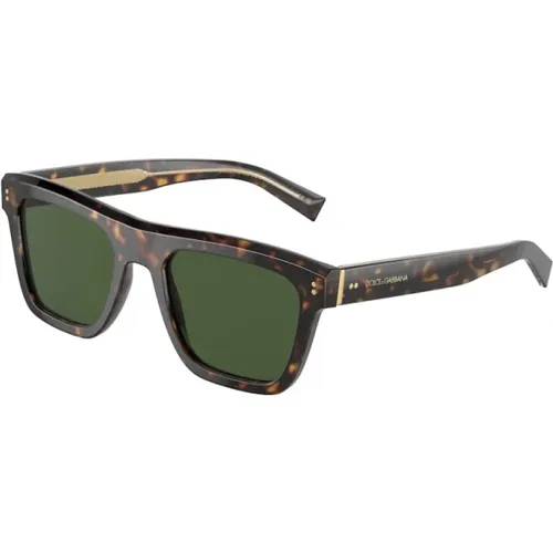 Stylish Men`s Sunglasses Dg4420 , male, Sizes: 52 MM - Dolce & Gabbana - Modalova