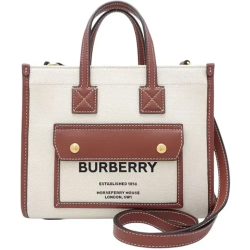 Pre-owned Leather handbags , female, Sizes: ONE SIZE - Burberry Vintage - Modalova