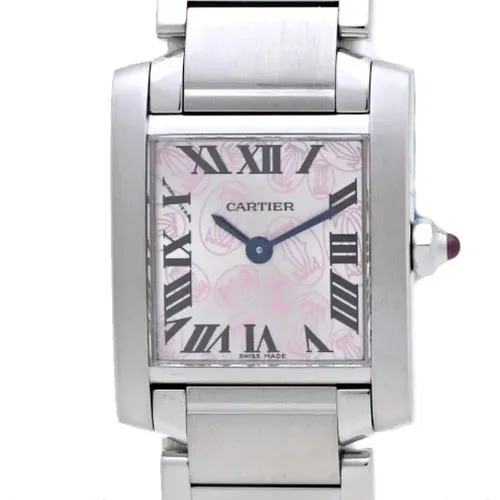 Pre-owned Metal watches , female, Sizes: ONE SIZE - Cartier Vintage - Modalova