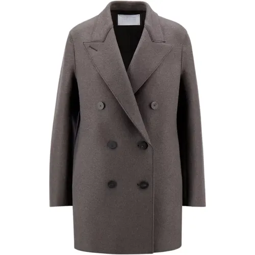 Oversized Woll PeaCoat , Damen, Größe: XS - Harris Wharf London - Modalova