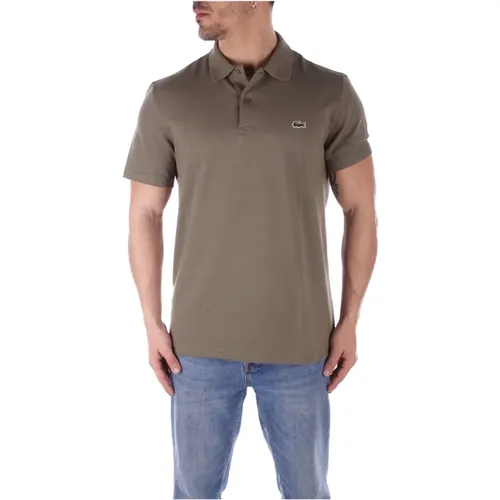 T-shirts and Polos Grey , male, Sizes: L, XL, S, M - Lacoste - Modalova