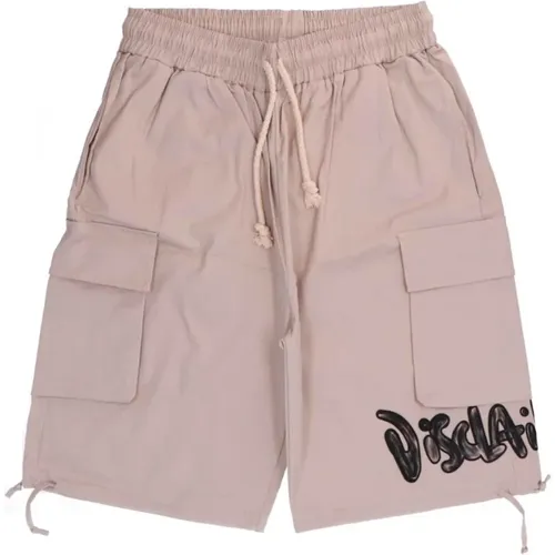 Casual Cotton Shorts , male, Sizes: S - Disclaimer - Modalova